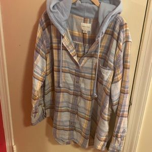 🌸 American Eagle womens flannel. Size XL!